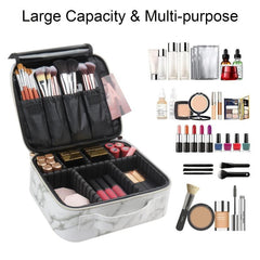 Travel Makeup Train Case Organizer Portable Artist Storage Bag