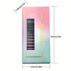 12 Rows Cluster Lashes YY Shape C D Curling Individual Eyelashes