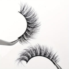 7 Pairs Fluffy Natural Wispy False Eyelashes Curling 3D Extensions