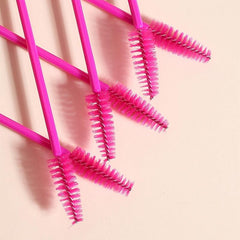 50 Professional Eyelash Brushes and Mascara Wands for Extensions