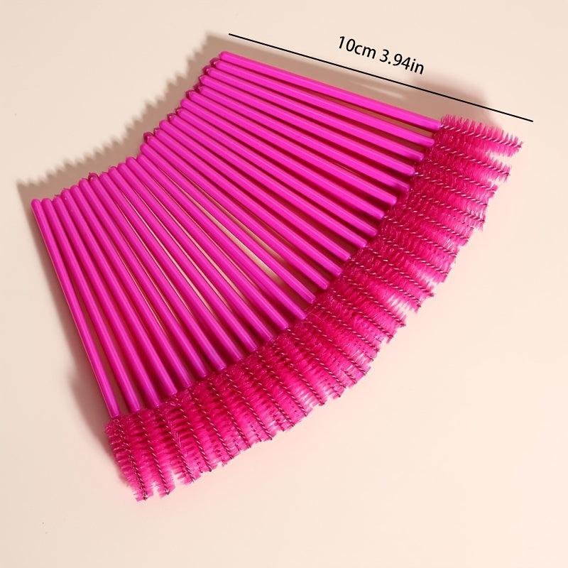 50 Professional Eyelash Brushes and Mascara Wands for Extensions
