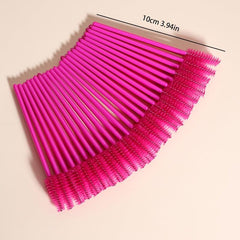 50 Professional Eyelash Brushes and Mascara Wands for Extensions