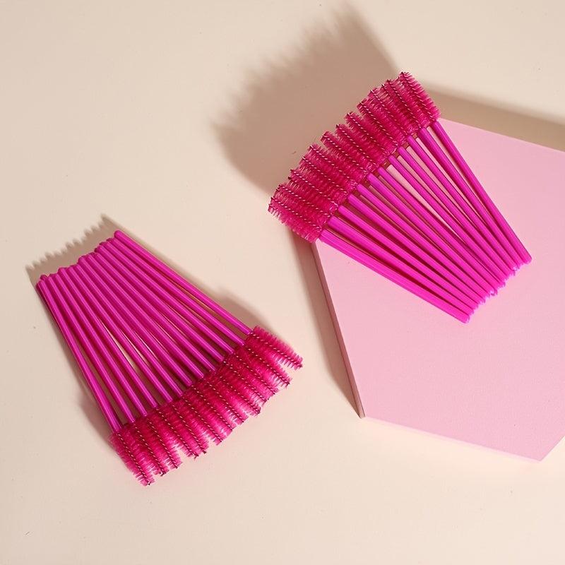50 Professional Eyelash Brushes and Mascara Wands for Extensions
