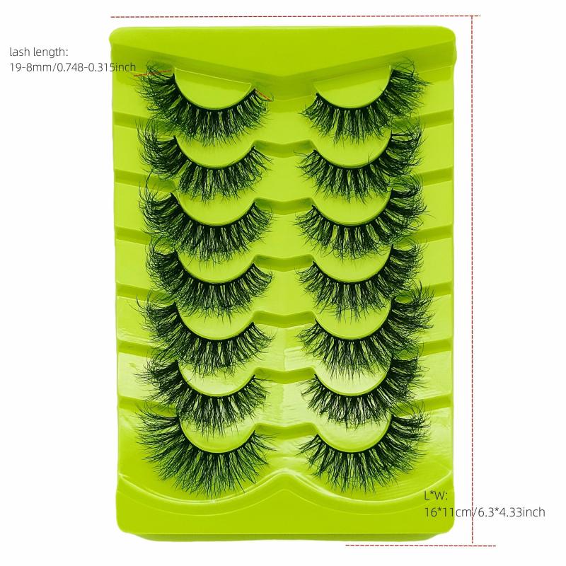 7 Pairs Fairy Style Wispy Volume False Lashes