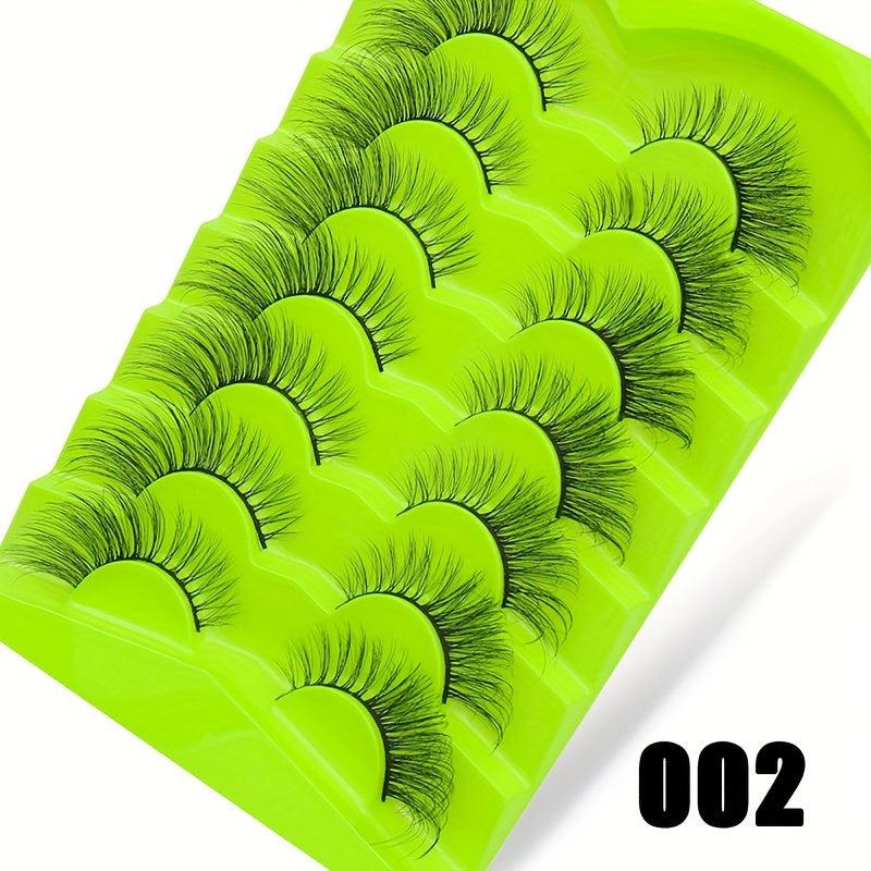 7 Pairs Fairy Style Wispy Volume False Lashes
