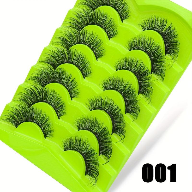 7 Pairs Fairy Style Wispy Volume False Lashes