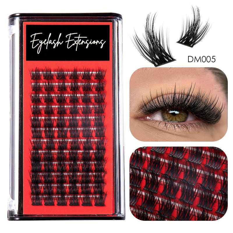 DIY Cluster Lashes Segmented Thick False Eyelashes DM005
