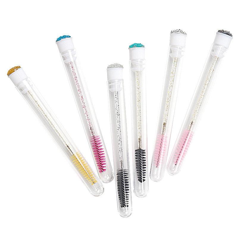 5PCS Mascara Wand Tube Clear Eyelash Extension Brushes