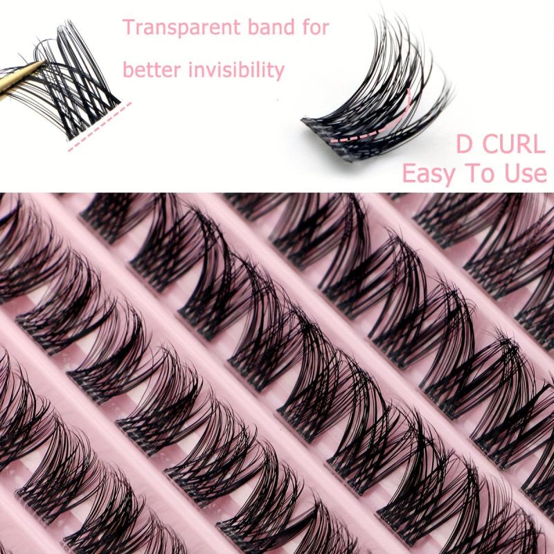 Lash Clusters 110 Pcs D Curl Cluster Lashes 10 14mm
