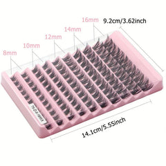 Lash Clusters 110 Pcs D Curl Cluster Lashes 10 14mm