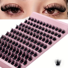 Lash Clusters 110 Pcs D Curl Cluster Lashes 10 14mm
