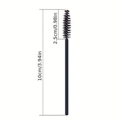 50pcs Eyelash Brush Mascara Wands Makeup Brushes Applicators Kits