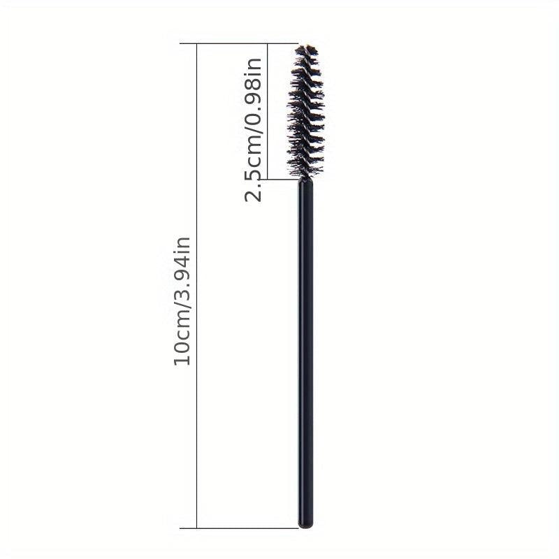 50pcs Eyelash Brush Mascara Wands Makeup Brushes Applicators Kits