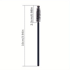 50pcs Eyelash Brush Mascara Wands Makeup Brushes Applicators Kits