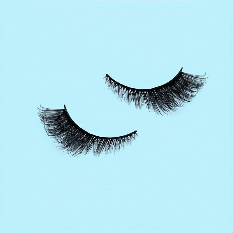 3 Pairs Thick Volume Natural Fluffy Cross Lashes