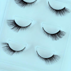 3 Pairs Thick Volume Natural Fluffy Cross Lashes