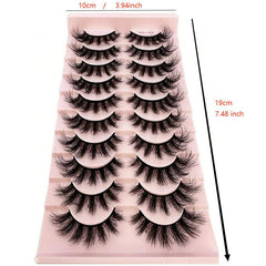 Fluffy Manga Eyelash Extensions for Natural Look Beauty Cosplay
