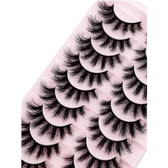 Fluffy Manga Eyelash Extensions for Natural Look Beauty Cosplay