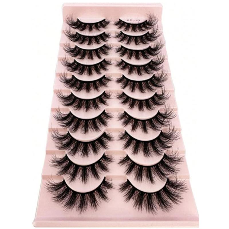 Fluffy Manga Eyelash Extensions for Natural Look Beauty Cosplay