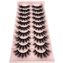 Fluffy Manga Eyelash Extensions for Natural Look Beauty Cosplay