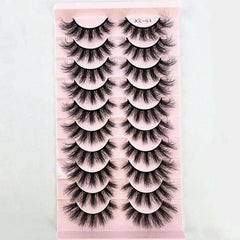 Fluffy Manga Eyelash Extensions for Natural Look Beauty Cosplay