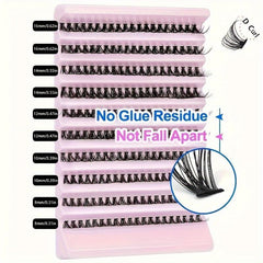 Individual Lashes D Curl 8-16mm Mixed Length Lash Clusters