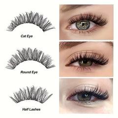 Individual Lashes D Curl 8-16mm Mixed Length Lash Clusters