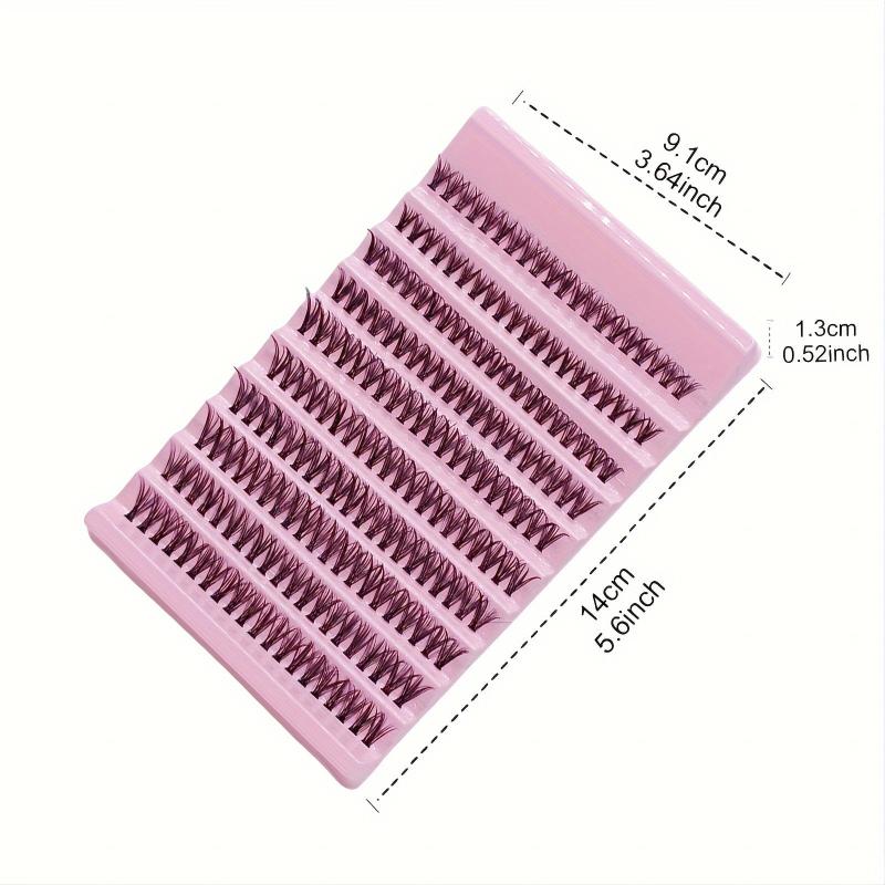 Individual Lashes D Curl 8-16mm Mixed Length Lash Clusters