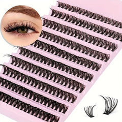 Individual Lashes D Curl 8-16mm Mixed Length Lash Clusters
