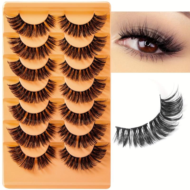56 Pcs 5D Fluffy Faux Mink Lash Clusters 18mm Extensions