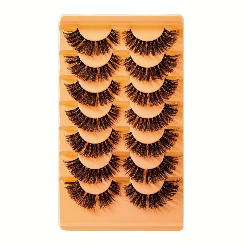 56 Pcs 5D Fluffy Faux Mink Lash Clusters 18mm Extensions