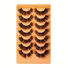 56 Pcs 5D Fluffy Faux Mink Lash Clusters 18mm Extensions