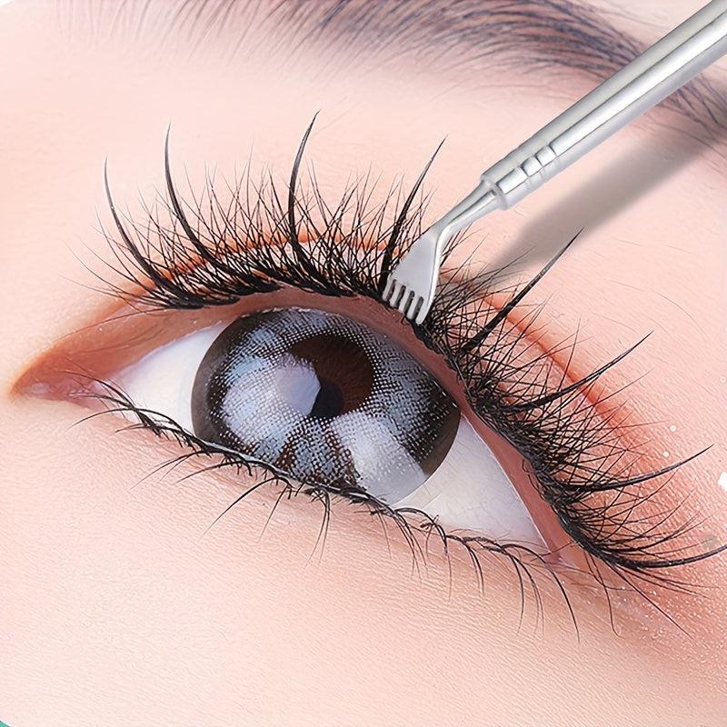 Stainless Steel Pick Stick Tool for Eyelashes - Double ended Combing Needle