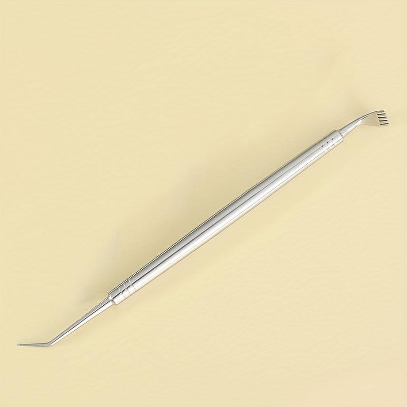 Stainless Steel Pick Stick Tool for Eyelashes - Double ended Combing Needle