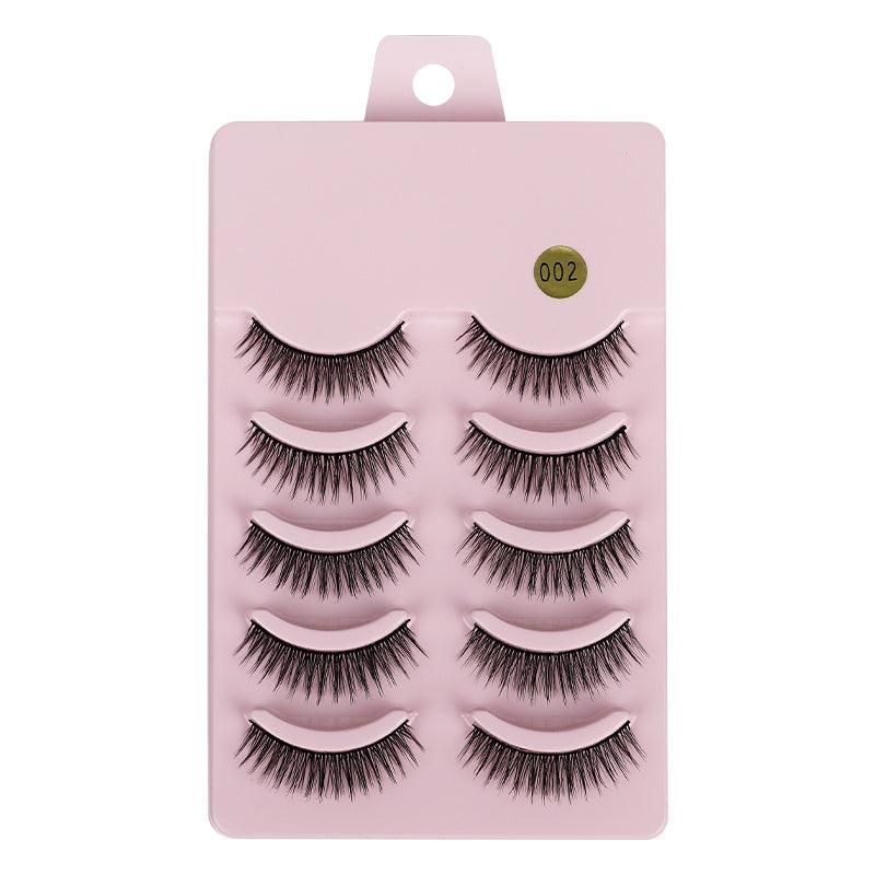 5 Pair 3D 5D Faux Mink False Eyelashes Set with Packaging
