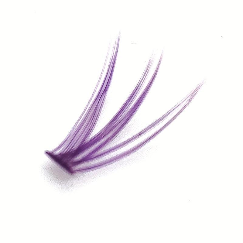 Individual Cluster Eyelashes Soft Faux Mink False Eyelashes Spiky Curling Lashes