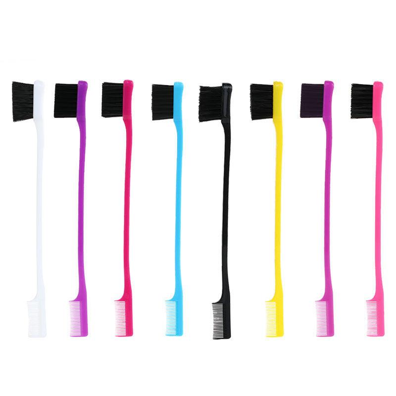 10pcs Double Headed Eyebrow Brush Set for Travel & Beauty