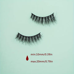 7 Pairs 5D Fluffy False Eyelashes 20mm Long Wispy Lash Extension Makeup