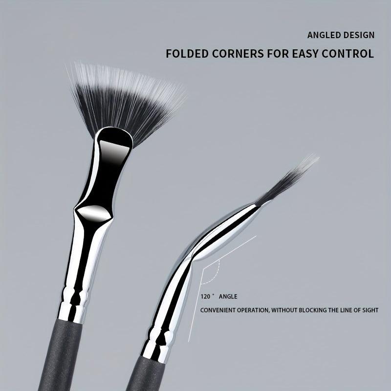 Fan Mascara Eyelash Eyebrow Brush Makeup Tools