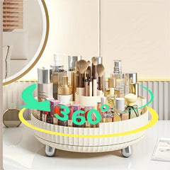 360 Rotating Makeup Perfume Organizer Lazy Susan Cosmetic Desk Storage