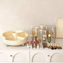 360 Rotating Makeup Perfume Organizer Lazy Susan Cosmetic Desk Storage