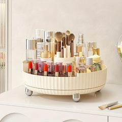360 Rotating Makeup Perfume Organizer Lazy Susan Cosmetic Desk Storage