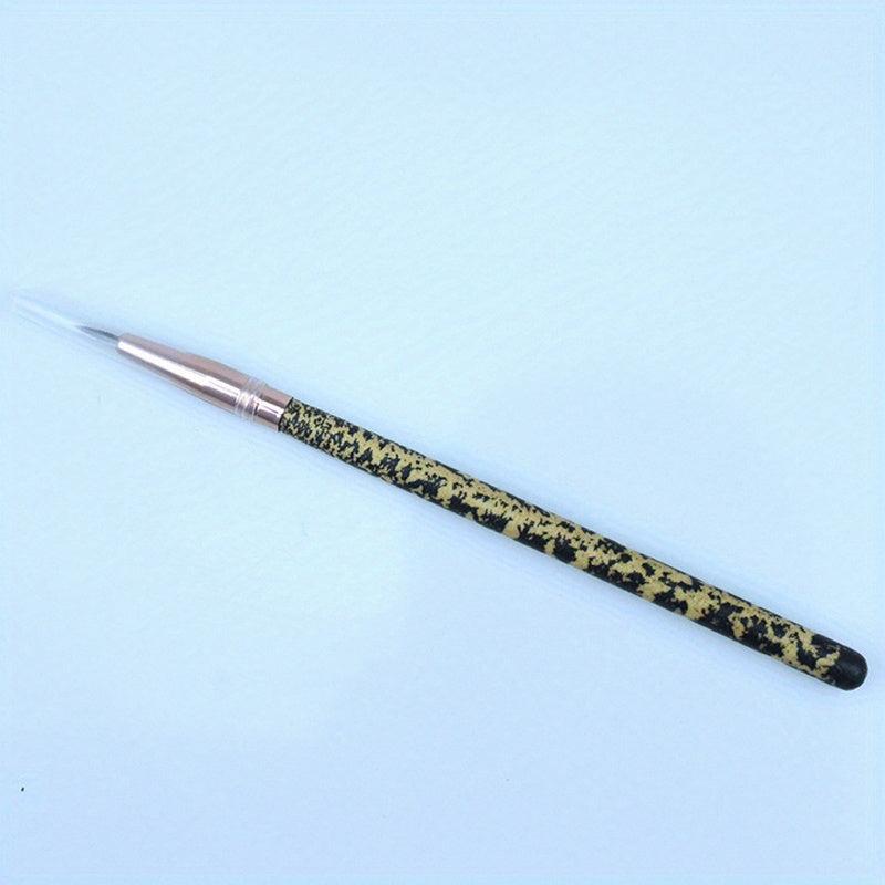 Ultra Fine Gel Eyeliner Brush Wooden Handle