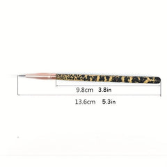Ultra Fine Gel Eyeliner Brush Wooden Handle