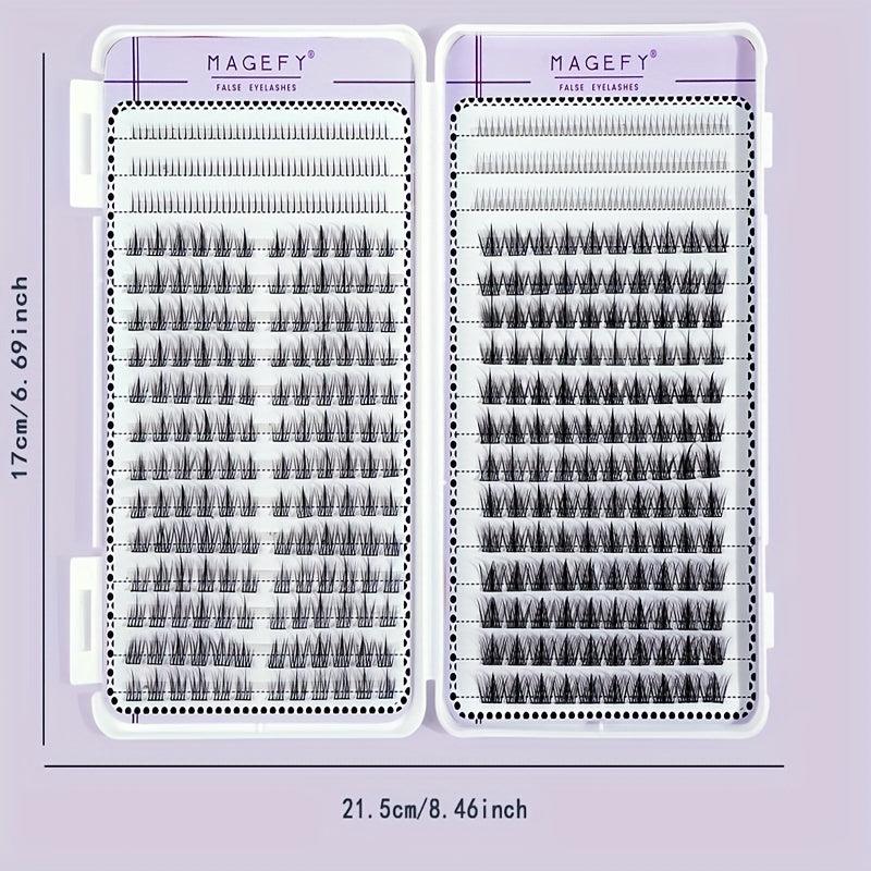 DIY Cluster Lashes Extension for Fuller Eyes