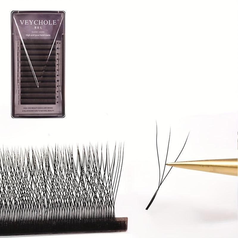 Classic Individual Eyelashes 12 Rows Cluster Lashes 8-12mm DIY Extension