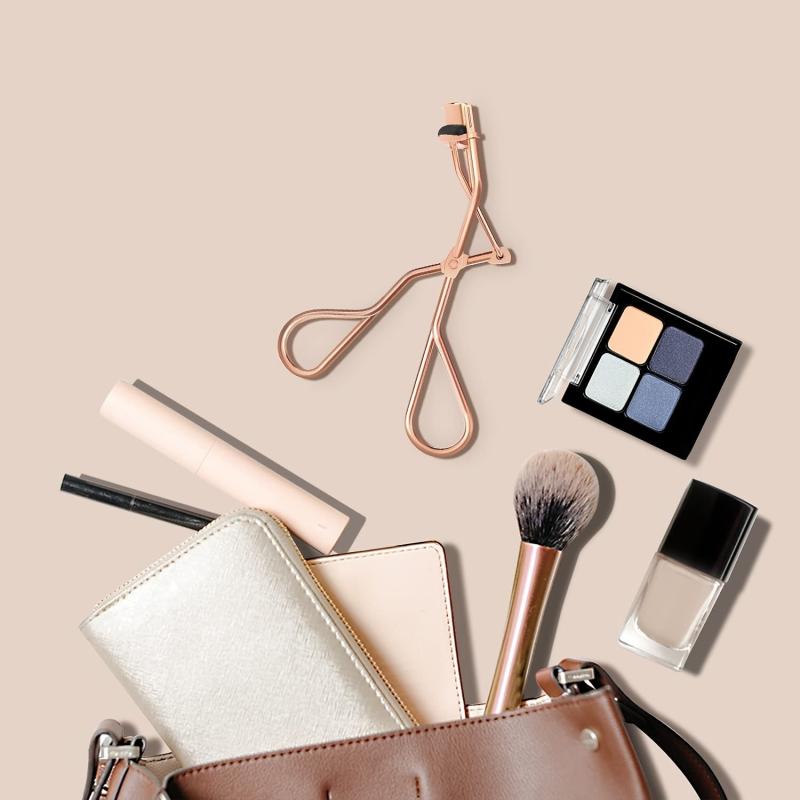 Professional Eyelash Curler with 5 Refill Pads & Velvet Bag