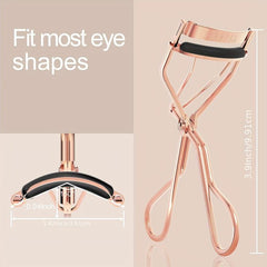 Professional Eyelash Curler with 5 Refill Pads & Velvet Bag