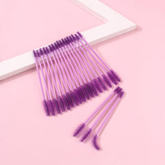 20PCS Lash Mascara & Eyebrow Brush 2 In 1 Makeup Brushes