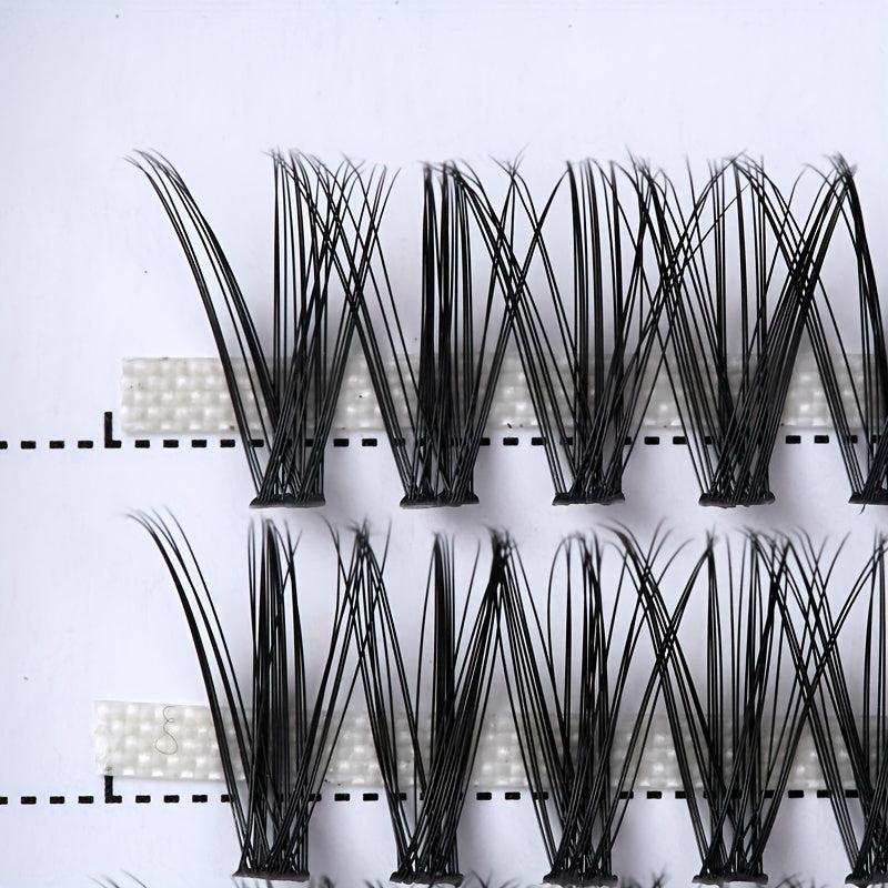 3 Rows Cluster Lashes DIY Segmented False Eyelashes